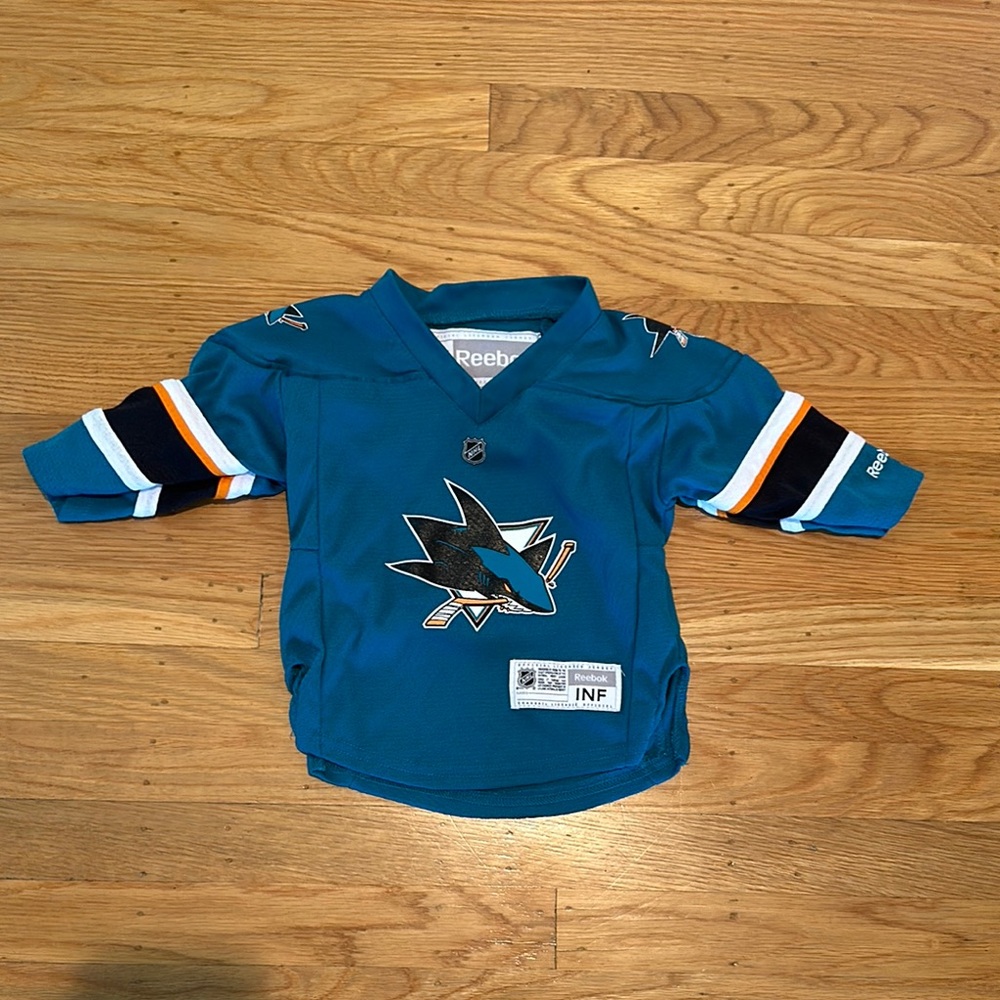 Reebok Blue Hockey Jersey Vibrant Design